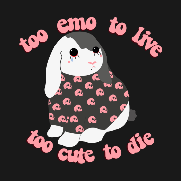 Too emo to live too cute to die by rachelaranha