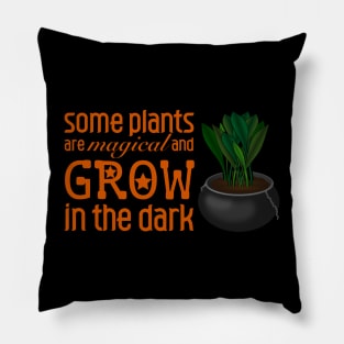 Grows in the dark! Cast iron plant aspidistra Pillow