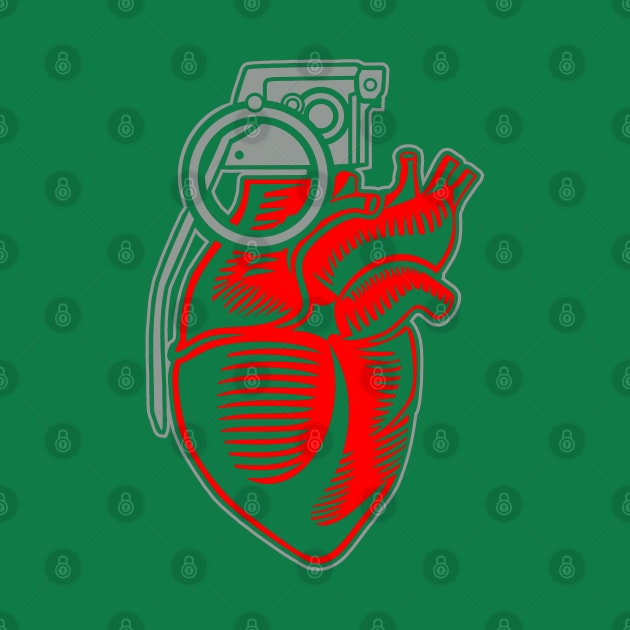 Grenade Heart by drewbacca