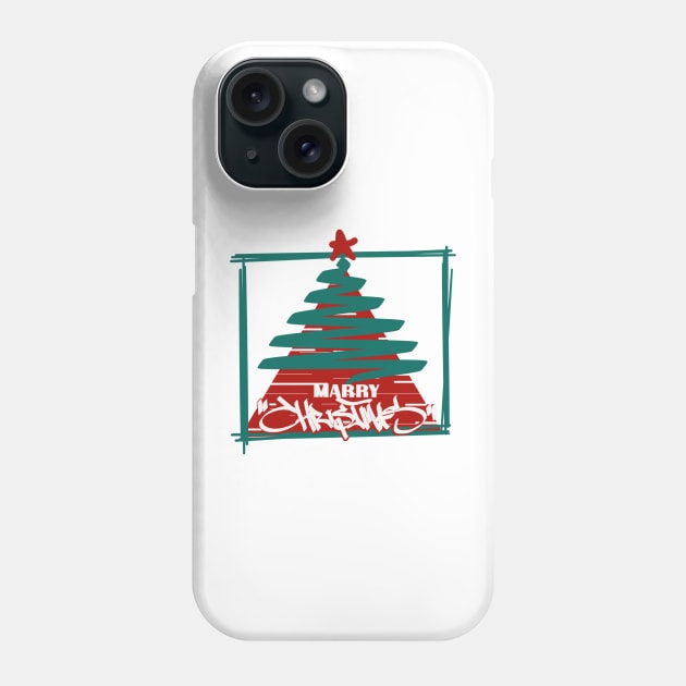 Marry christmas Phone Case by Muhisme