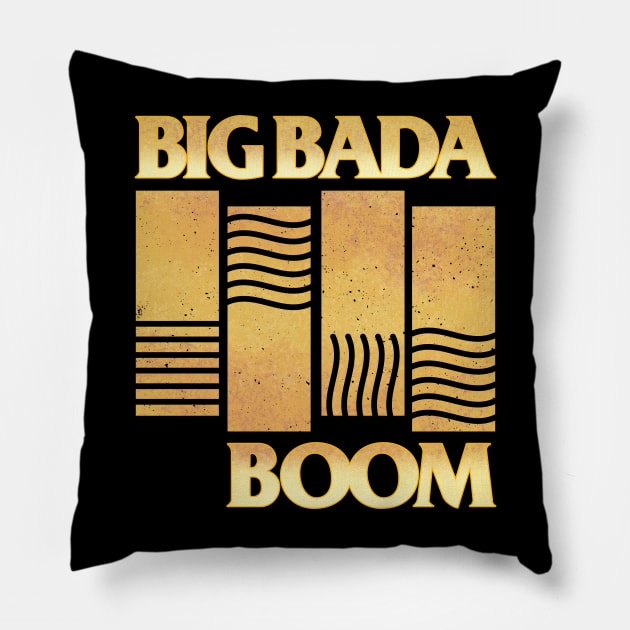 Big Bada Boom Pillow by SilverBaX