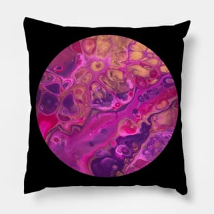 Pink Passion / Acrylic Pouring Pillow