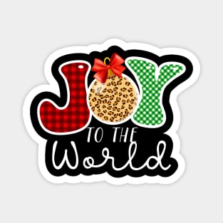 Funny Super Cute JOY to the World Magnet