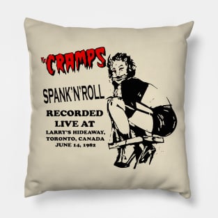 cramps spank n roll Pillow