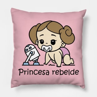 Princesa Rebelde jugando. Pillow