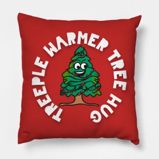 Tree Hugging Tree Pillow