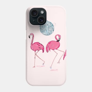 Flamingo Flashy Dance Phone Case