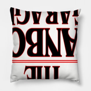 The Stranger Fanboy Garage (UPSIDE DOWN) Pillow