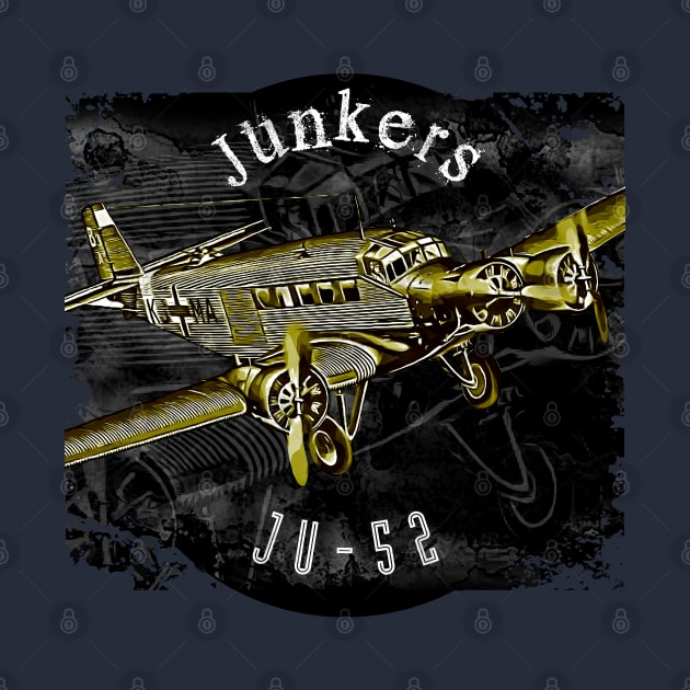 Junkers JU-52 by aeroloversclothing