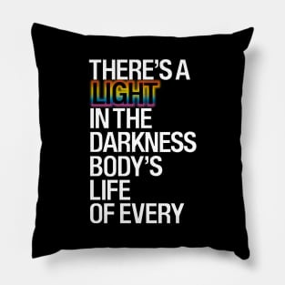 There's a Light (rainbow light) #2 – RHPS Rocky Horror Pillow