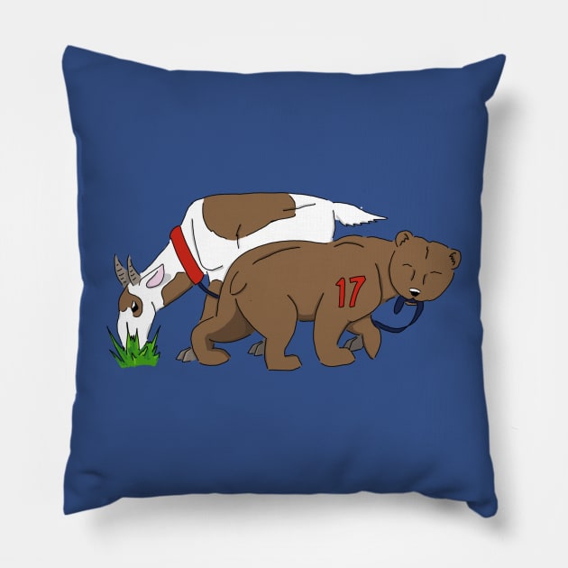 Cubs #17 Pillow by babygunz47