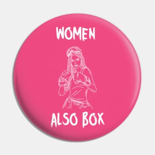 Women also box Pin