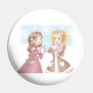 Kawaii Secret Santa Pin