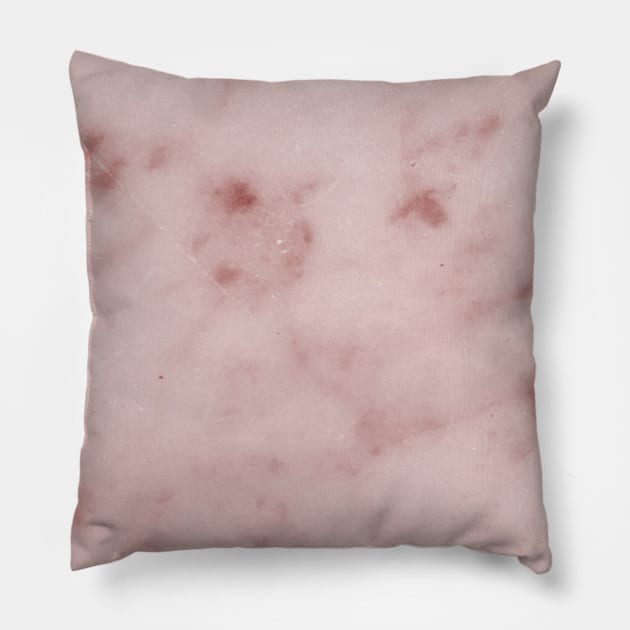 Profundo pink marble Pillow by marbleco