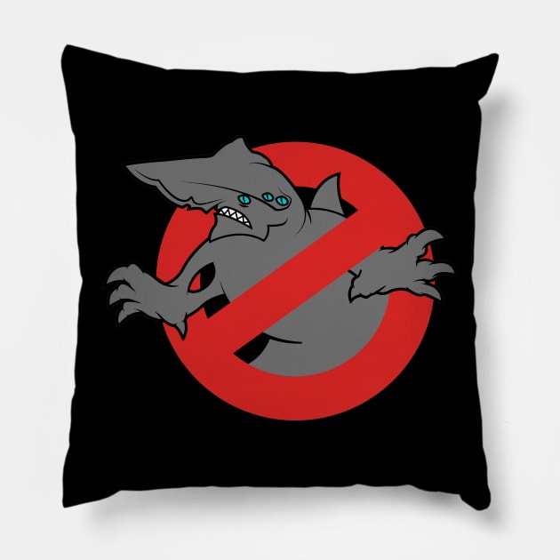 Kaijubusters Pillow by GorillaMask