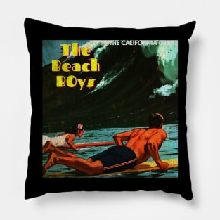 Beach Boys//Cover Album Re-Design Pillow