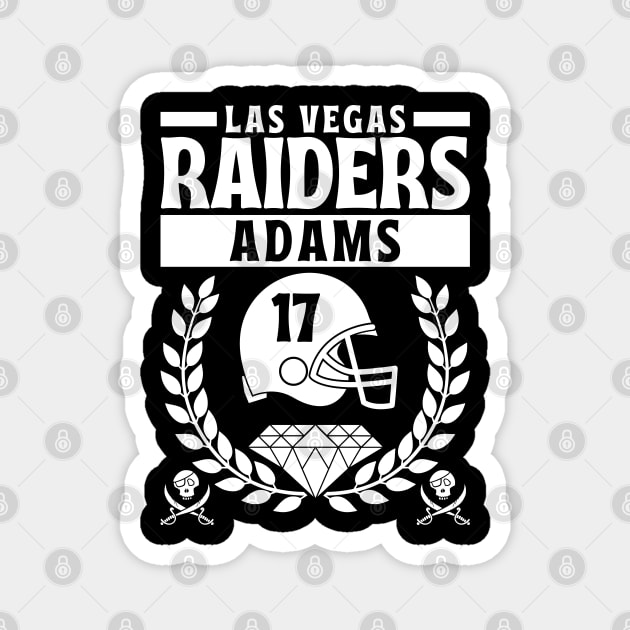 Las Vegas Raiders Adams 17 Edition 2 Magnet by Astronaut.co