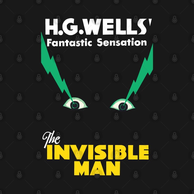 The Invisible Man Movie Poster by MovieFunTime
