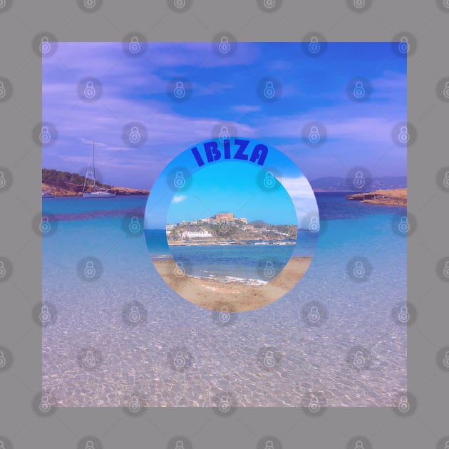 Ibiza Beach - Ibiza Town by SOwenDesign