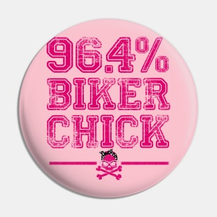 96.4% Biker Chick Pin