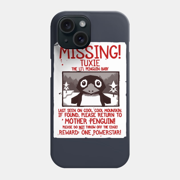 Missing Penguin! Phone Case by blairjcampbell