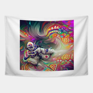 Psychedelic Astronaut Tapestry