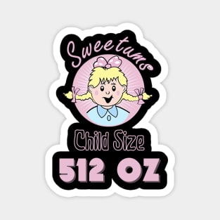 Sweetums Child Size 512 OZ Magnet