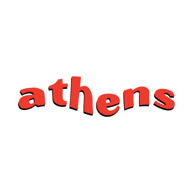 athens baby by Toad House Pixels