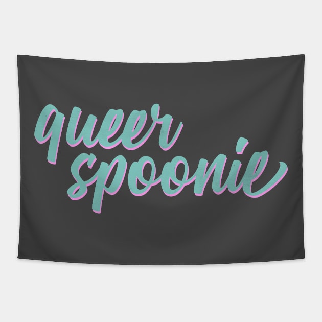 Queer Spoonie Tapestry by PhineasFrogg