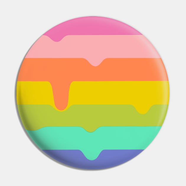 dripping/melting pastel rainbow Pin by acatalepsys 