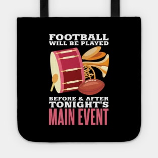 Funny Marching Band Football Drummer Trumpet Gift Tote