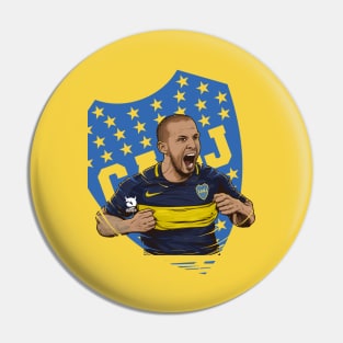 Pipa Boca Benedetto Juniors Pin