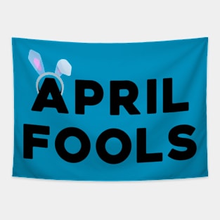 Funny Easter April Fools Rabbit Ears T-Shirt Tapestry