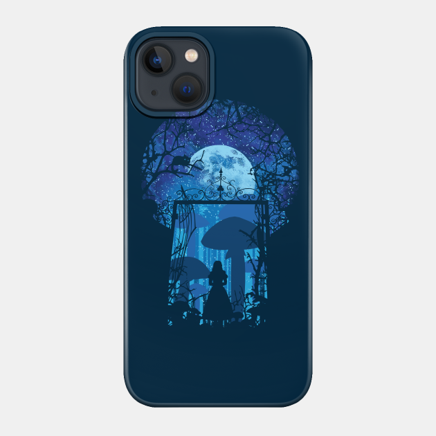 Magical Garden - Alice In Wonderland - Phone Case