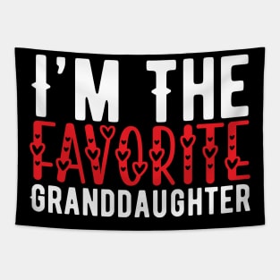 Funny Favorite Granddaughter Birthday Gift Tapestry