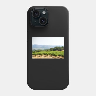 Vineyard views from Spring Mountain, Napa Valley Phone Case