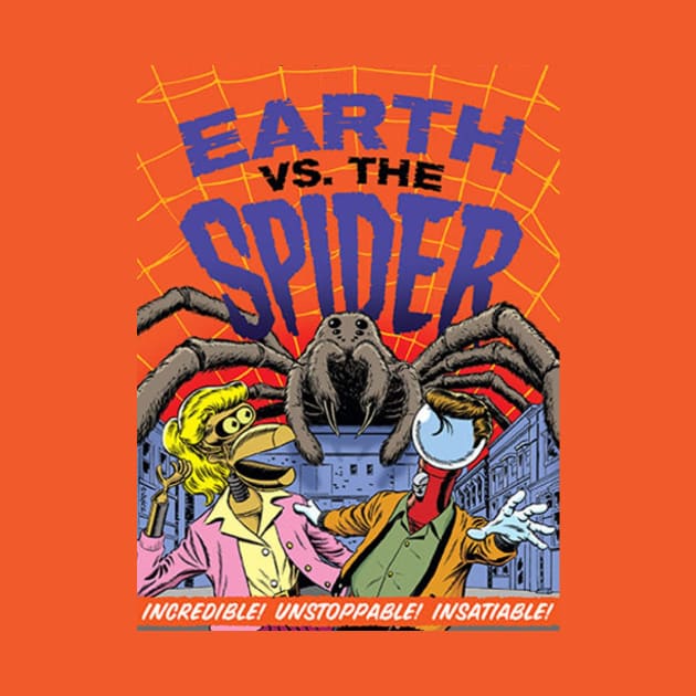 MST3K Mystery Science Promotional Artwork - Earth vs the Spider by Starbase79