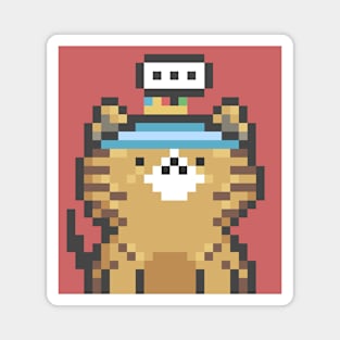 Pixel Cat 109 Magnet