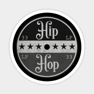 Hip Hop Vintage LP Magnet