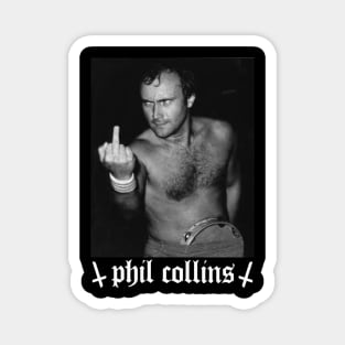 Phil Collins // Punk F*ckestetic Vintage Magnet