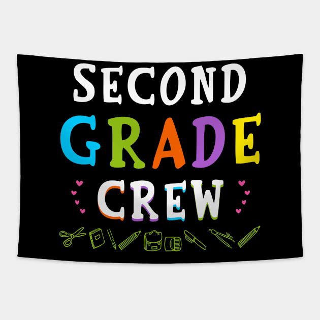 Second Grade crew Tapestry by foxredb