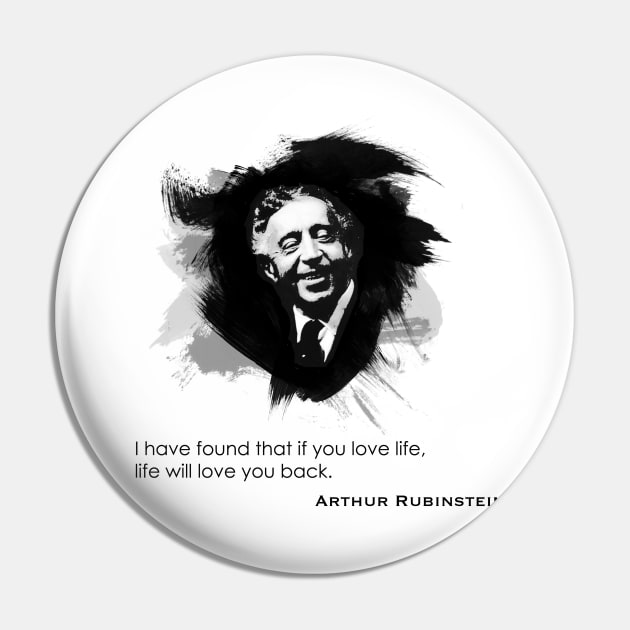 Arthur Rubinstein Pin by vivalarevolucio