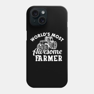 Farmer - World's most awesome farmer Phone Case