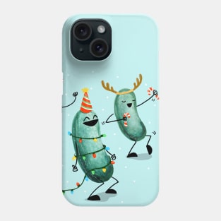 Holiday Pickle Party! Phone Case