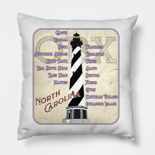 OBX Towns Pillow