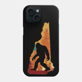 Bigfoot Retro Vintage Sasquatch New Hampshire Phone Case