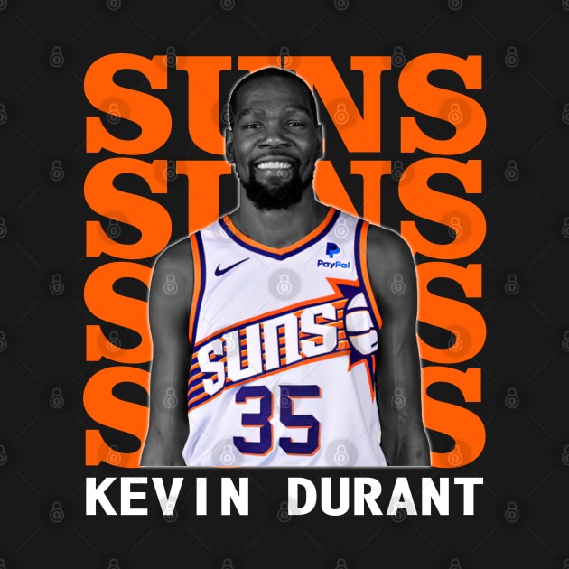 Phoenix Suns Kevin Durant by Thejockandnerd