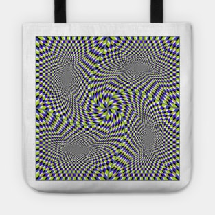 Optical #Art: Moving #Pattern #Illusion - #OpArt Tote