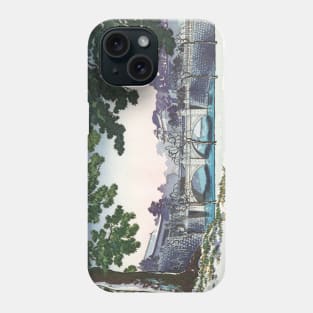 Nijubashi Bridge by Tsuchiya Koitsu Phone Case