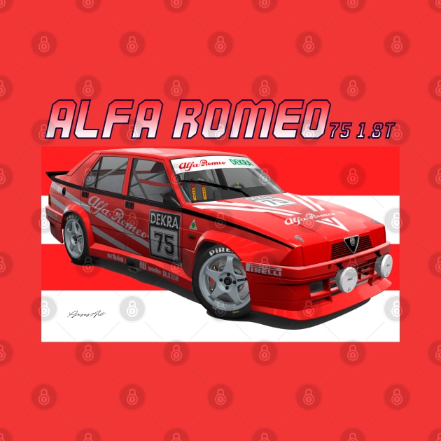 Alfa Romeo 75 by PjesusArt